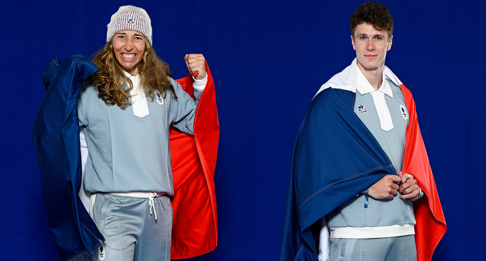 Les athlètes Chloé Trespeuch et Clement Noël seront les porte-drapeaux de l'équipe de France, pour les JO d'hiver 2026.