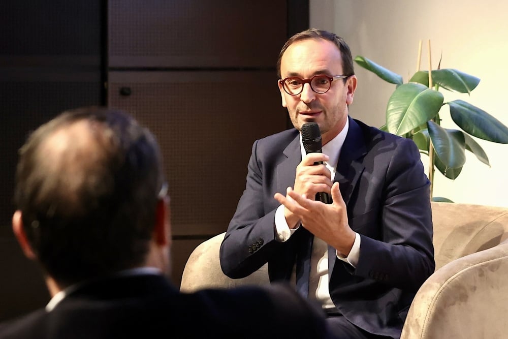 "La question économique doit être au cœur du débat des élections municipales parce qu'une ville ne peut pas réussir si l'économie ne suit pas", affirme Thomas Cazenave, candidat à la mairie de Bordeaux