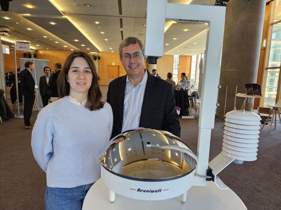 Victoria Touzard, ingénieure à Toulouse et Nicolas Schmutz, PDG de Reuniwatt.