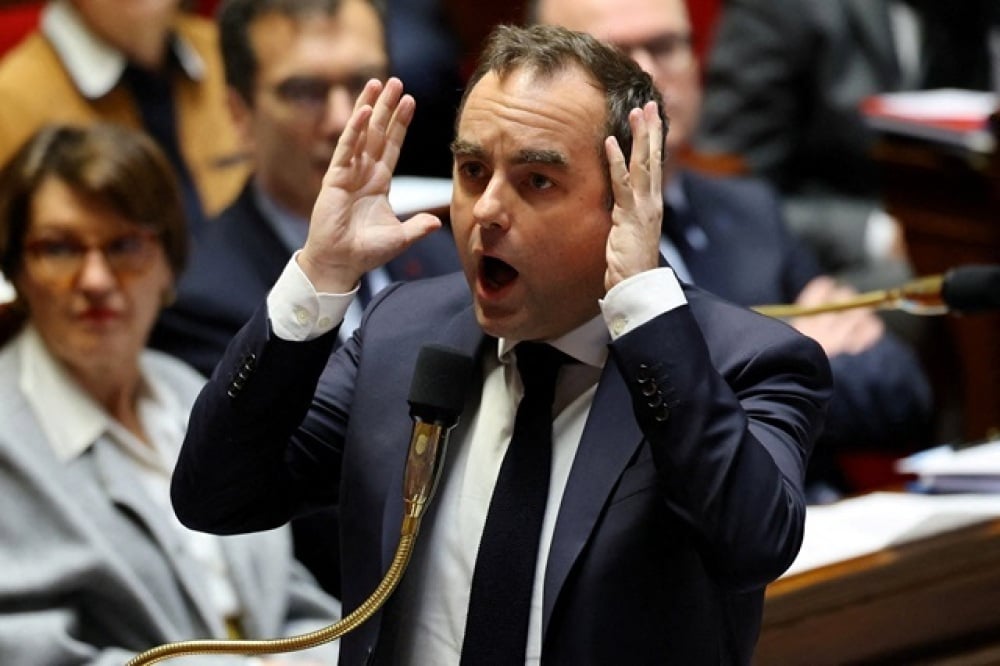 Sébastien Lecornu à l’Assemblée nationale ce mercredi 18 février.