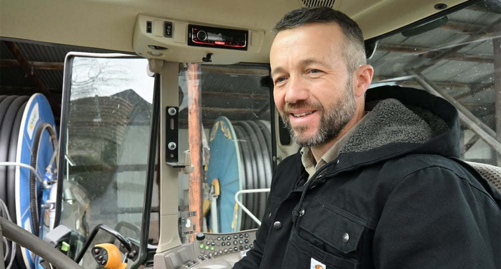 Fabien Metz, 50 ans, céréalier.