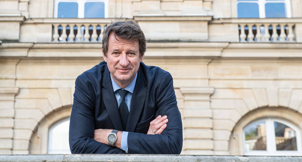 Yannick Jadot, sénateur Les Écologistes, au Sénat (Paris), le 24 novembre 2025.