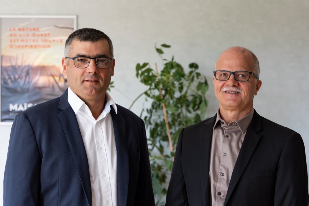 Daniel Peyraube et Christophe Bonno
