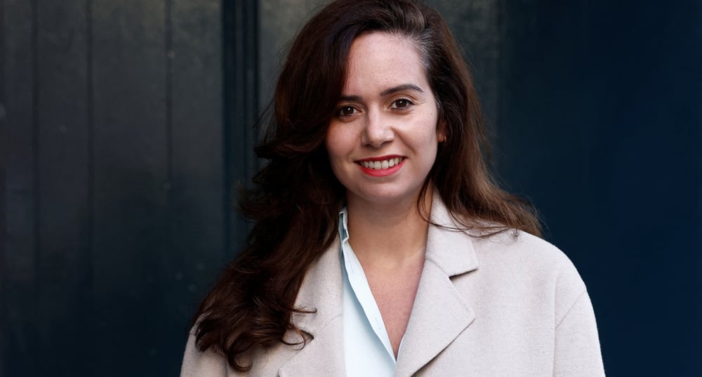 Sarah Knafo, candidate Reconquête à la mairie de Paris.