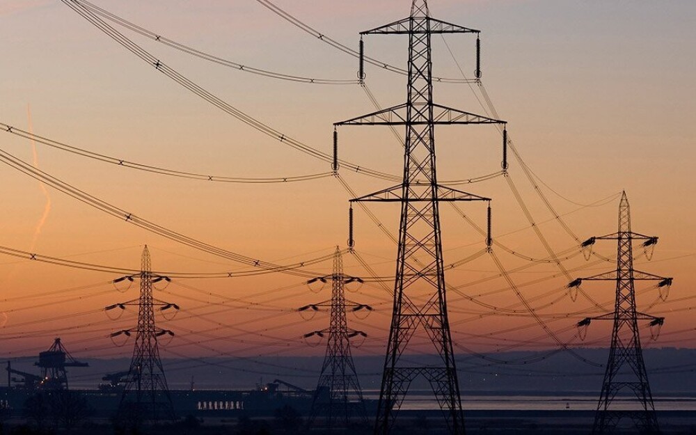 Lignes de transmission d’Eskom en Afrique du Sud.