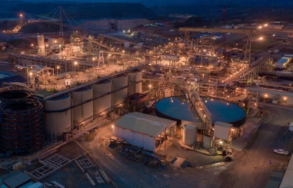 Mine d’or d’Ahafo exploitée par Newmont au Ghana.