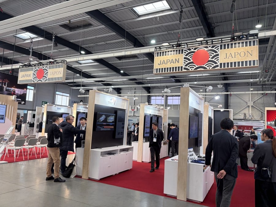 A Savoiexpo, près de 15% de la surface d'exposition du Congrès mondial de la route du PIARC (Association mondiale de la Route) était dédiée aux entreprises japonaises.