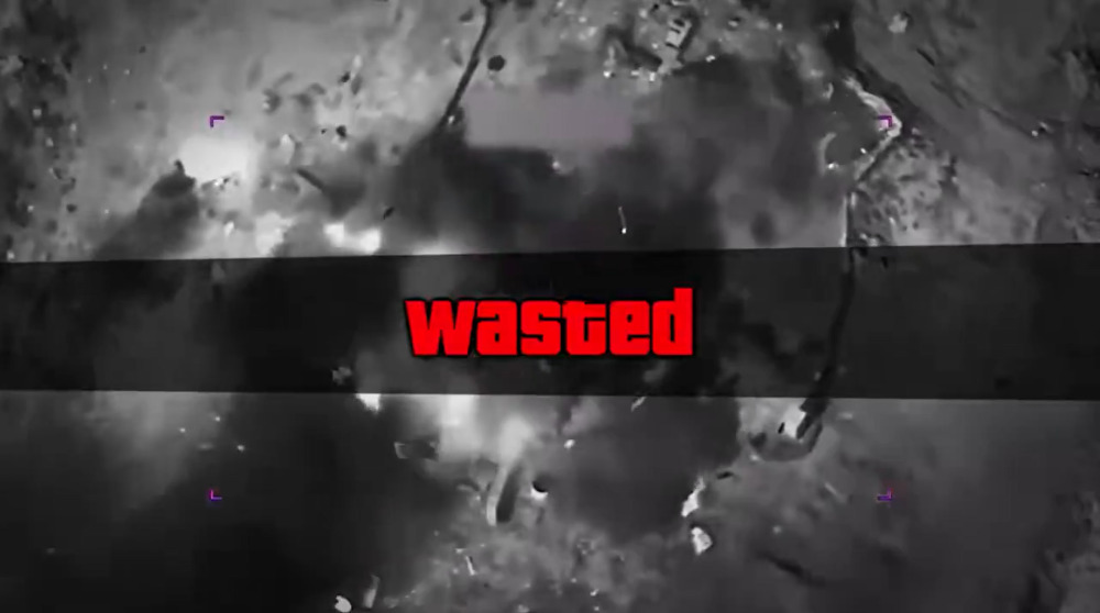 Des images de bombardements traitées façon Call of Duty.