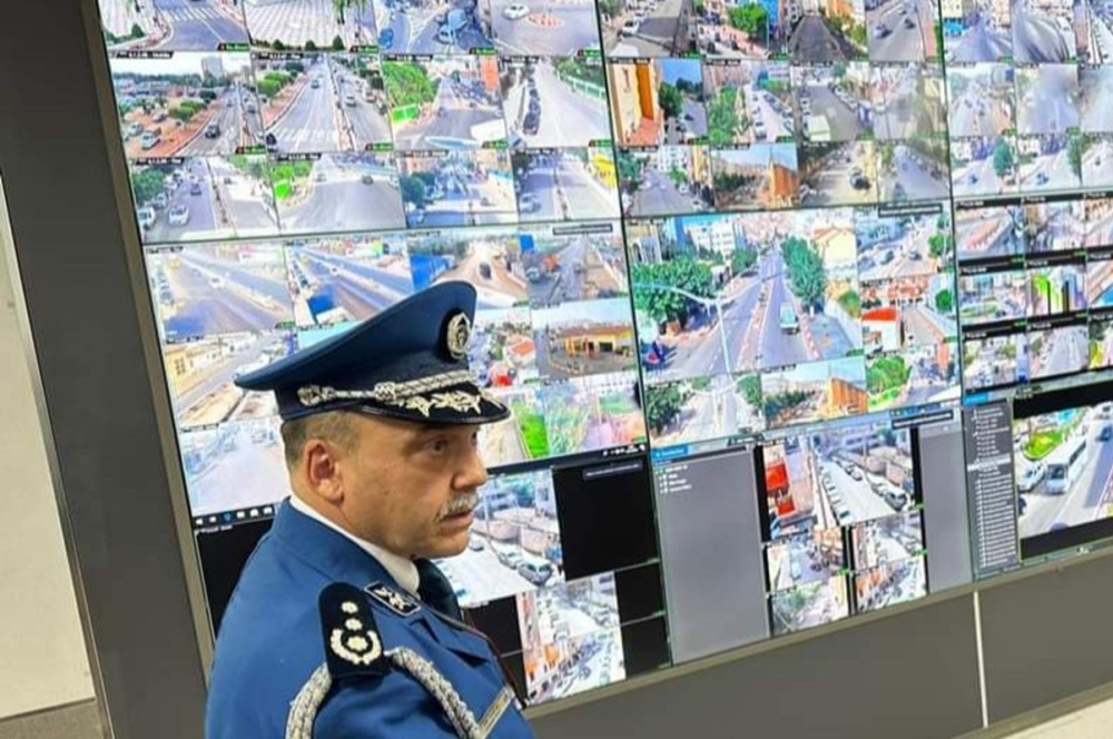 Un centre de surveillance vidéo à Béjaïa, en Kabylie.