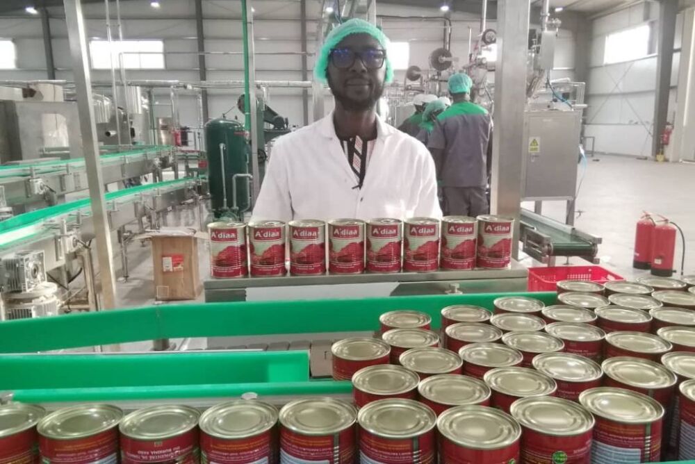 SOBTO, l’usine de transformation de tomates de Bobo Dioulasso.