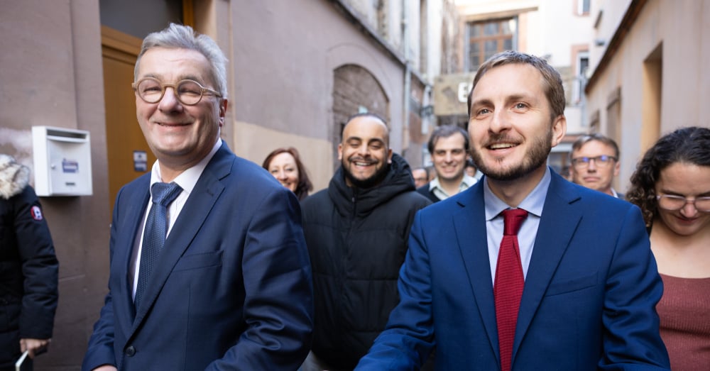 François Briançon et François Piquemal ont fusionné leur liste pour le second tour face à Jean-Luc Moudenc.