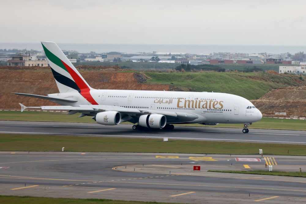 Emirates a annulé plus de 2 000 vols, soit environ 54 % de ses vols réguliers, depuis le début du conflit au Moyen-Orient (photo d'illustration).