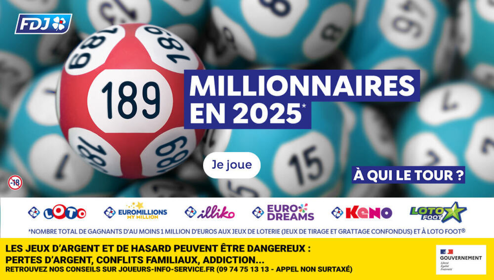 Les gains issus de la loterie nationale ne sont pas soumis à l'impôt sur le revenu au moment de leur versement.