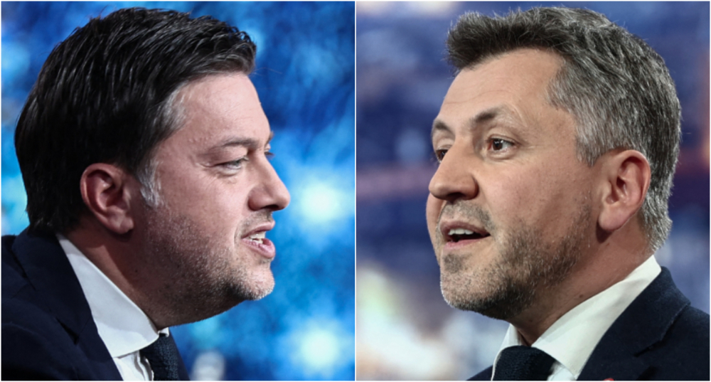 Benoît Payan prend la parole pendant le débat de «L'événement » sur France 2, le 19 mars 2026.
