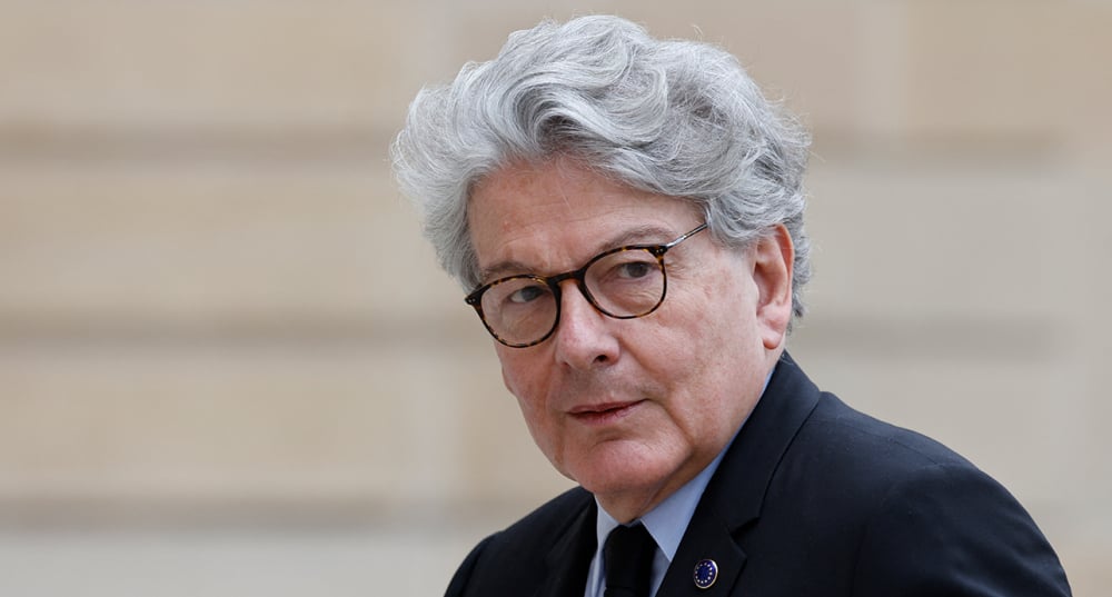 Thierry Breton, ancien commissaire européen au marché intérieur, analyse la situation inconfortable de Trump face à ses actions militaires au Moyen-Orient.