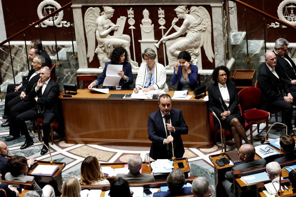 Le Premier ministre Sébastien Lecornu à l’Assemblée nationale.
