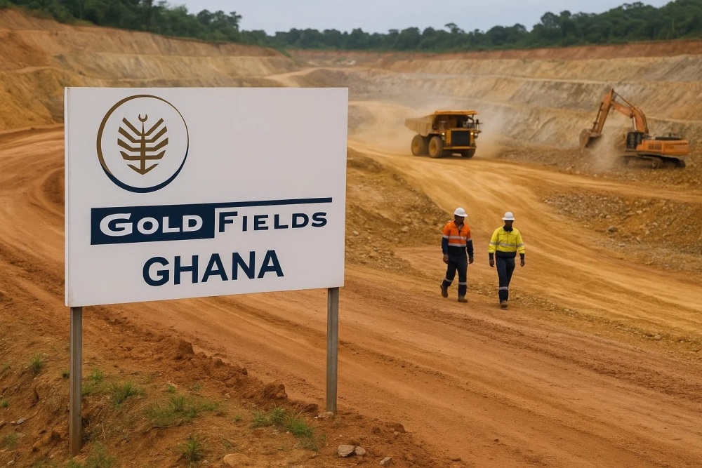 Site aurifère de Damang, Ghana.