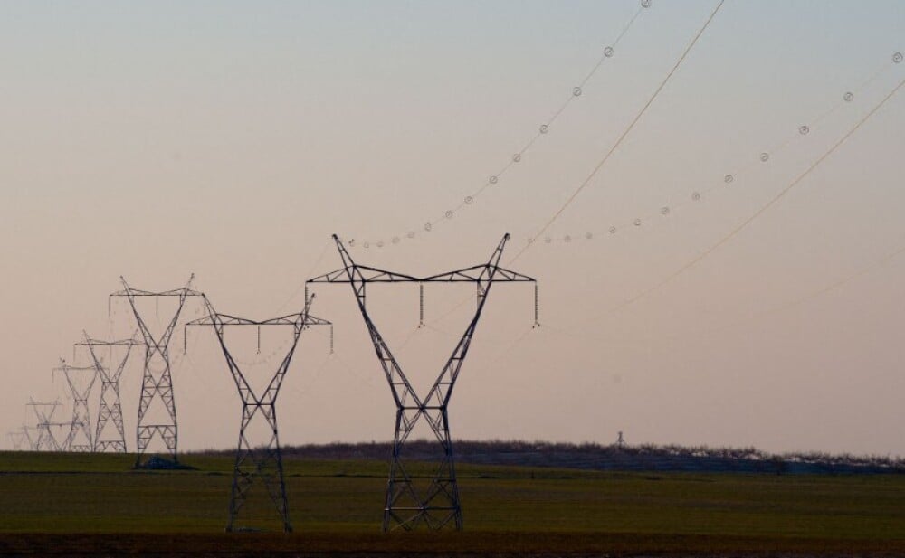 Des lignes électriques en Espagne