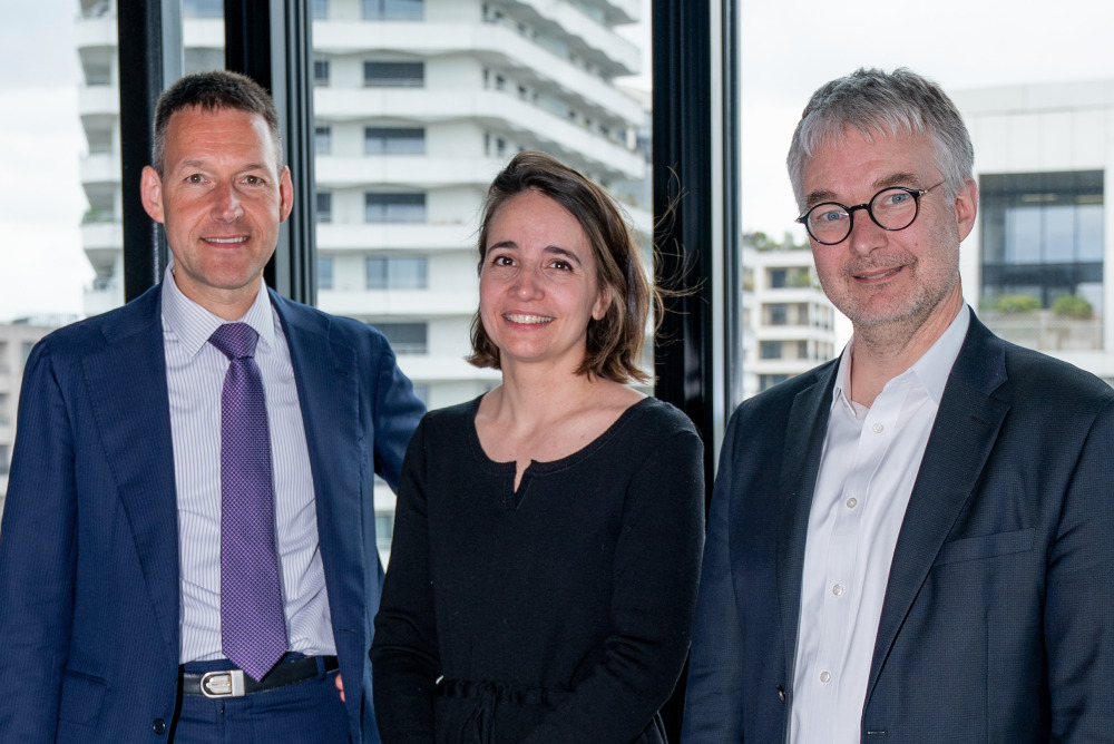 Vincent Maagdenberg, Daniel Quinten et Priscille Szeradzki