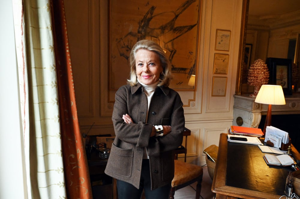 Sophie de Menthon, le 15 décembre à Paris.