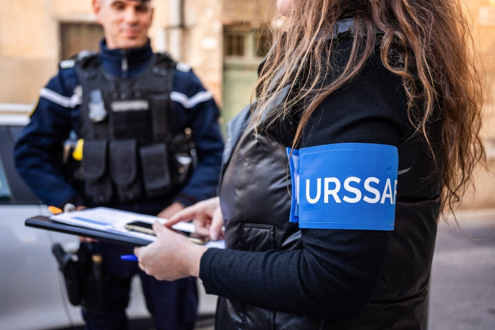 Un contrôle dans une épicerie de Ponteilla, dans le département des Pyrénées-Orientales.