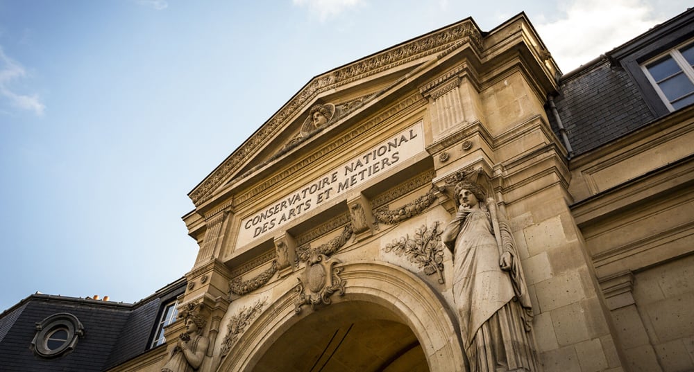 Le Conservatoire National des Arts et Métiers (Cnam), à Paris.