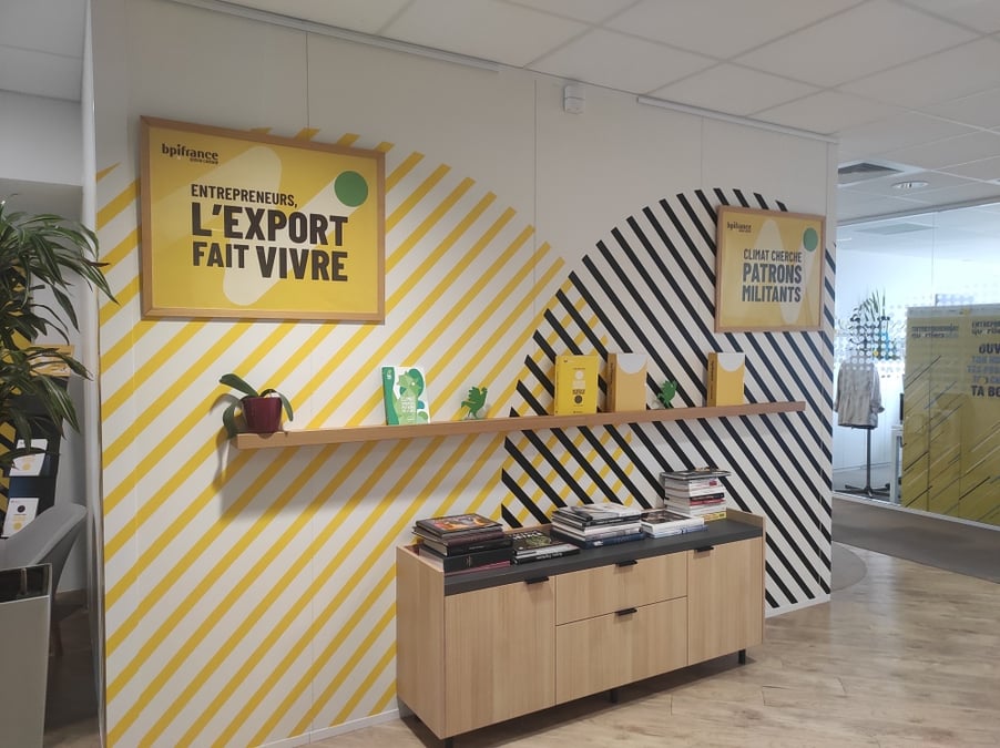 Locaux de Bpifrance à Lyon.