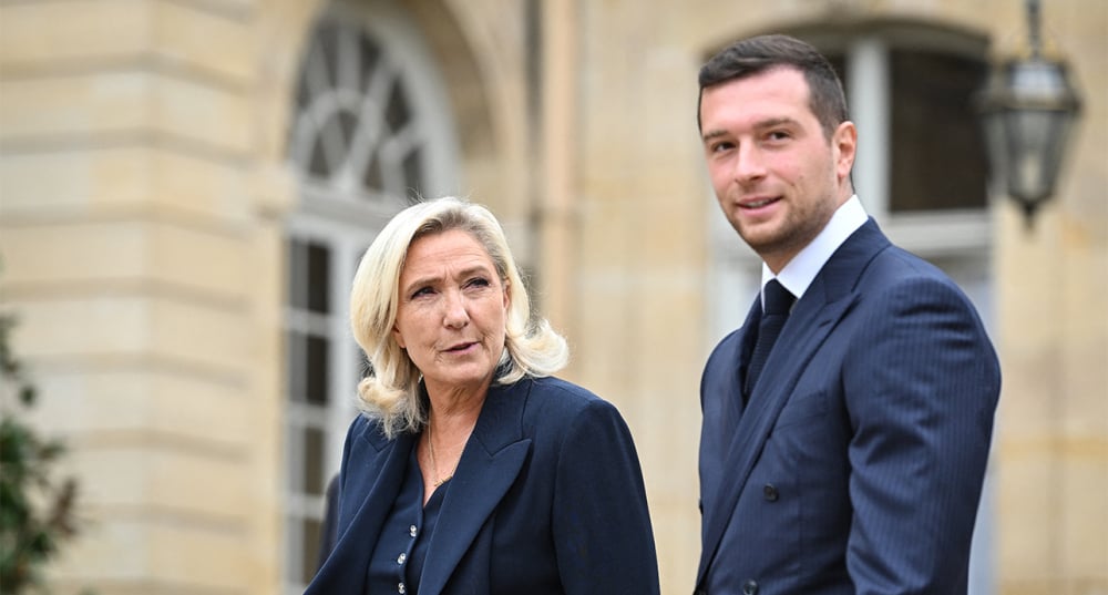 Jordan Bardella et Marine Le Pen vont devoir s'accorder sur une stratégie unique pour préparer la présidentielle de 2027.