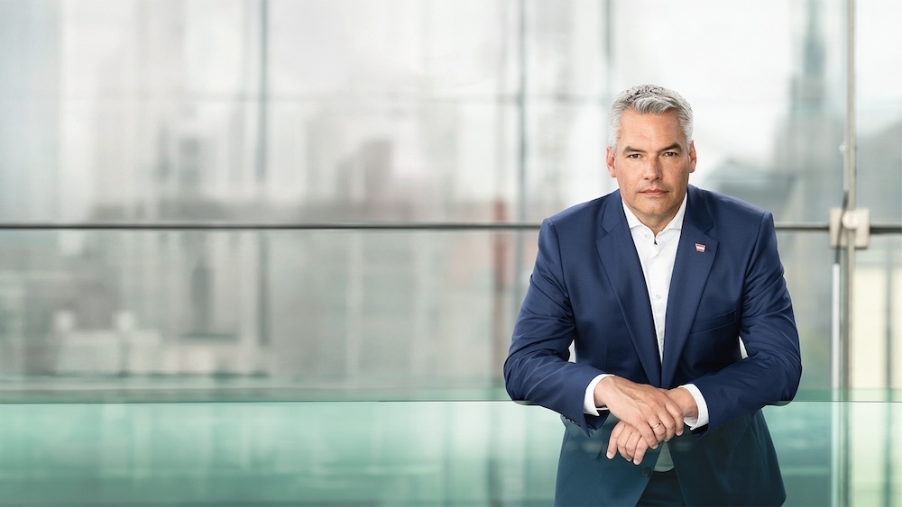 Karl Nehammer, vice-président d'EIB Global, la branche de développement de la Banque européenne d’Investissement.