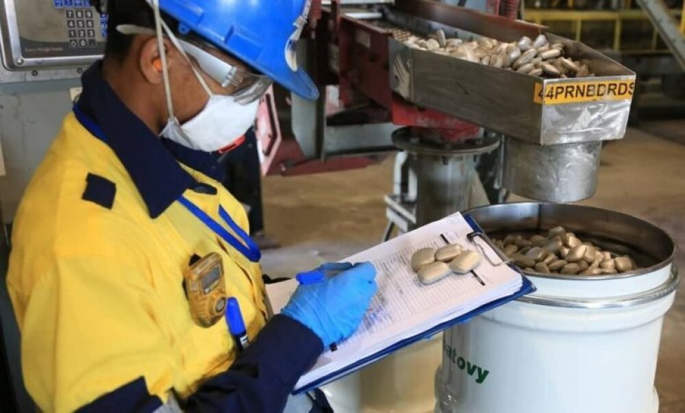 Le complexe minier d’Ambatovy à Madagascar est conçu pour produire jusqu’à 60 000 tonnes de nickel par an.