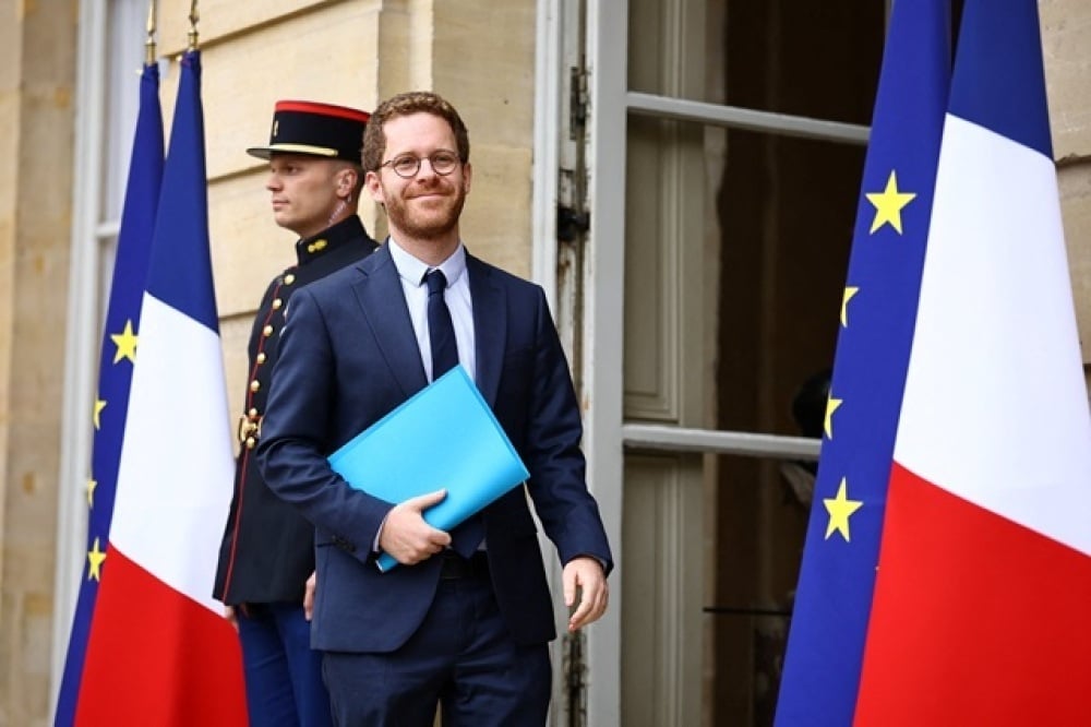 Le ministre du Budget et des Comptes publics David Amiel.