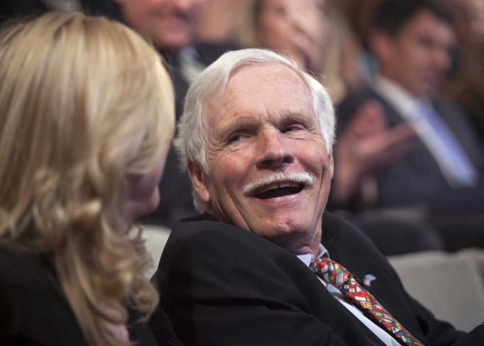 Ted Turner, fondateur de CNN (1938-2026).
