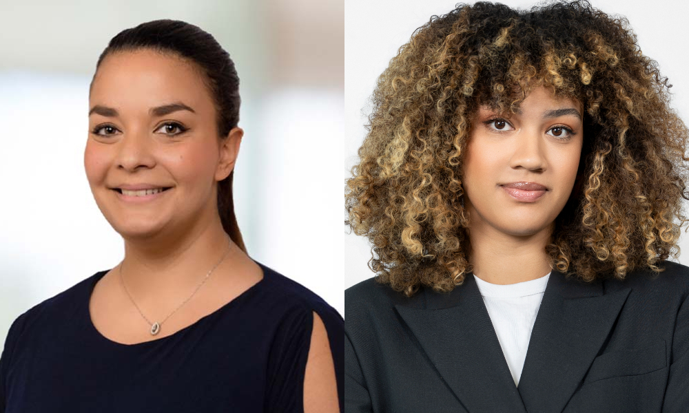 Sylvie Gallage-Alwis et Hannah Wilhelm