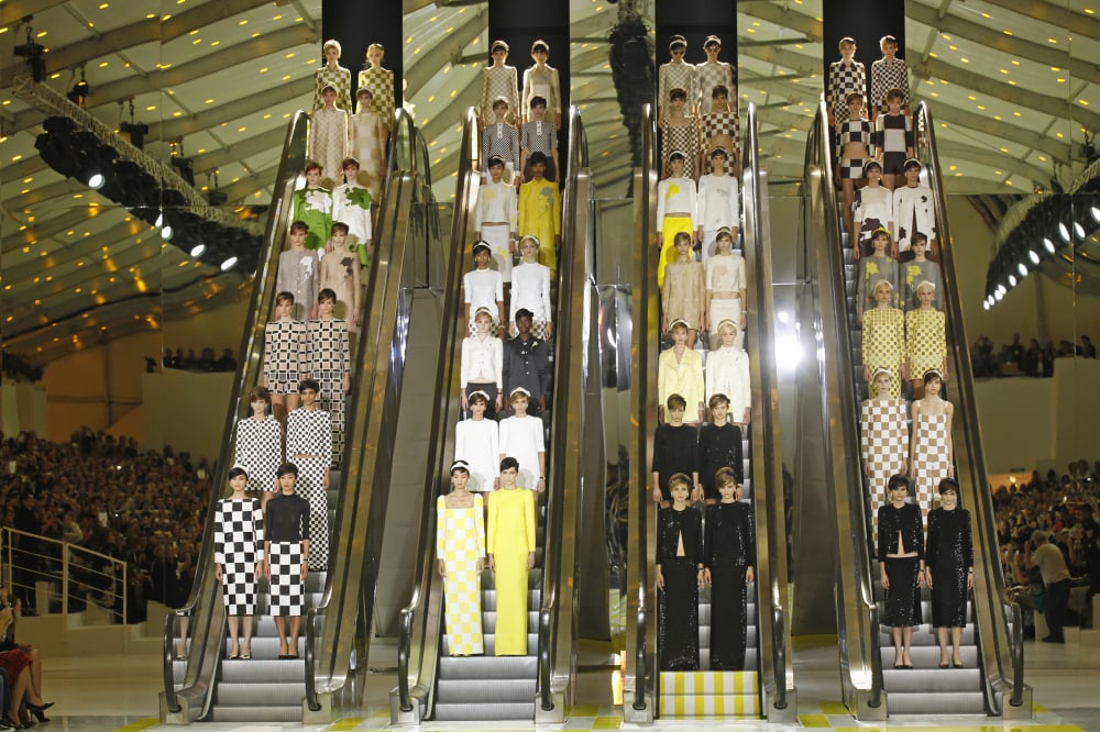 Des créations de Marc Jacobs pour la maison Louis Vuitton en 2013.