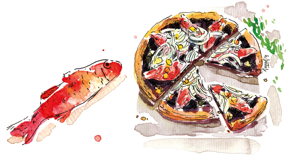 Découvrez la nouvelle recette d'Anne Etorre : la tarte fine aux filets de rouget et au fenouil.