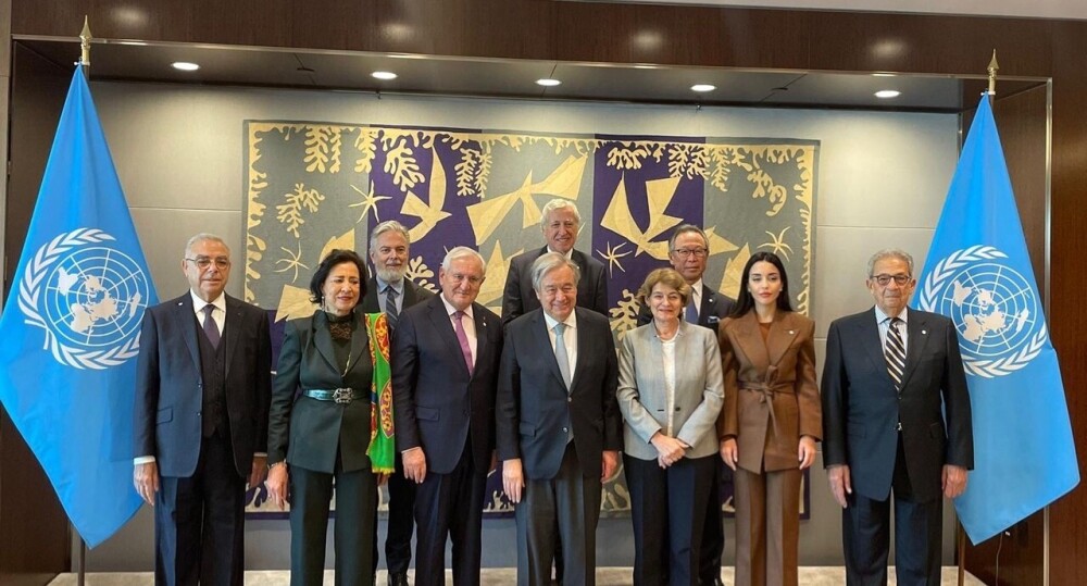 Les leaders pour la paix.