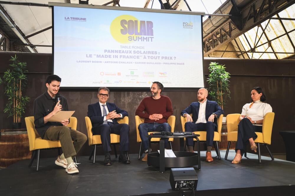 Organisé par La Tribune, le Solar Summit a permis de débattre des enjeux de réindustrialisation des panneaux solaires en France et en Europe.