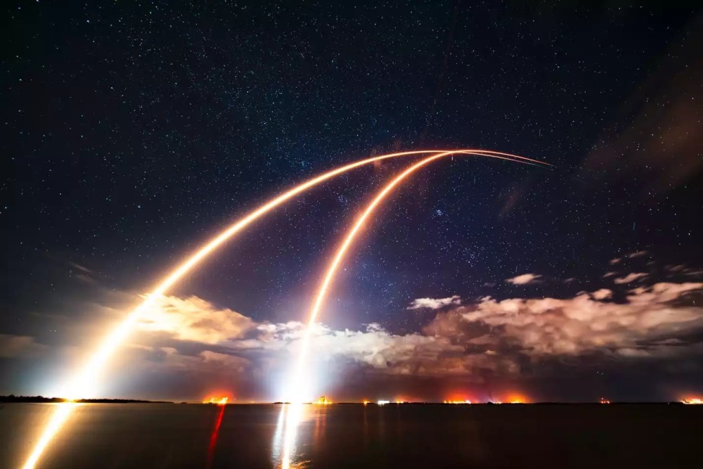 Double lancement de Falcon 9 depuis la Floride.
