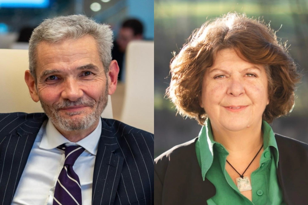Jean-François Vigier et Odile Begorre-Maire