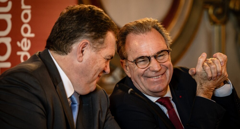 Renaud Muselier et Philippe Tabarot, le 3 novembre 2025.