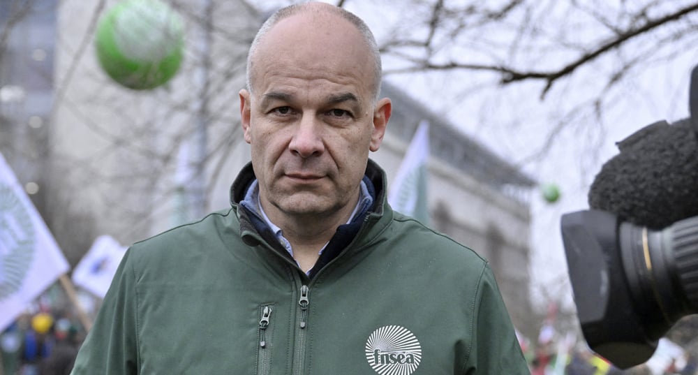 Arnaud Rousseau, président de la Fédération nationale des syndicats d'exploitants agricoles.