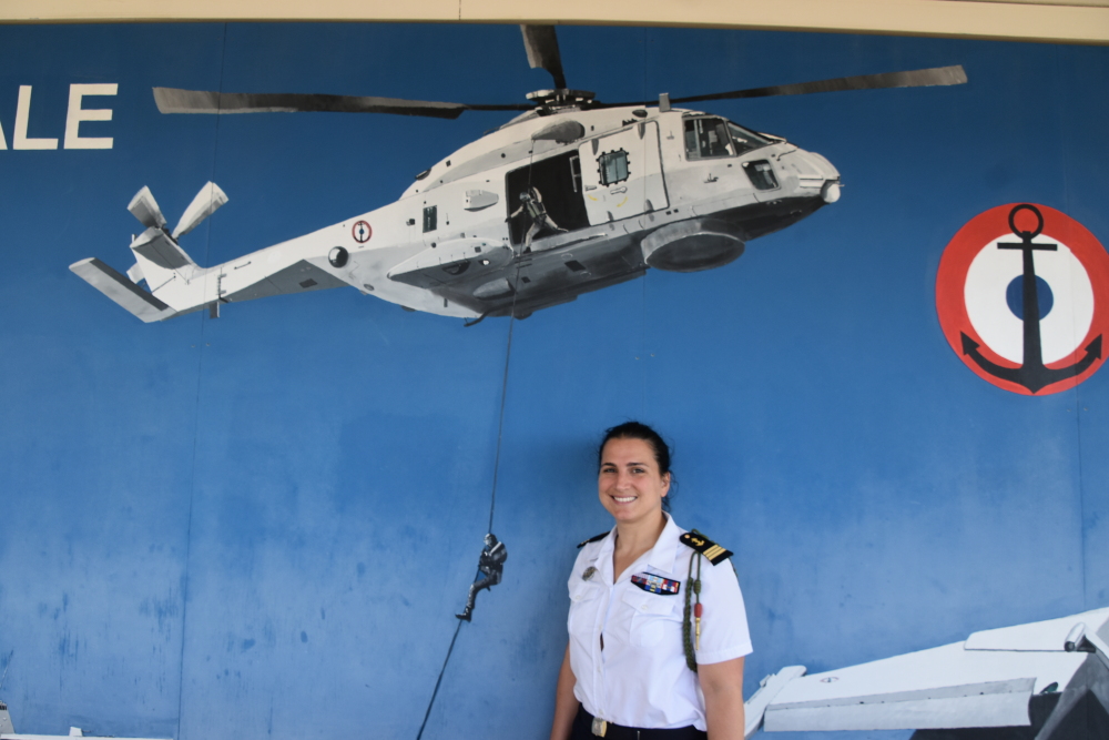 Portrait : lieutenant de vaisseau Juliette