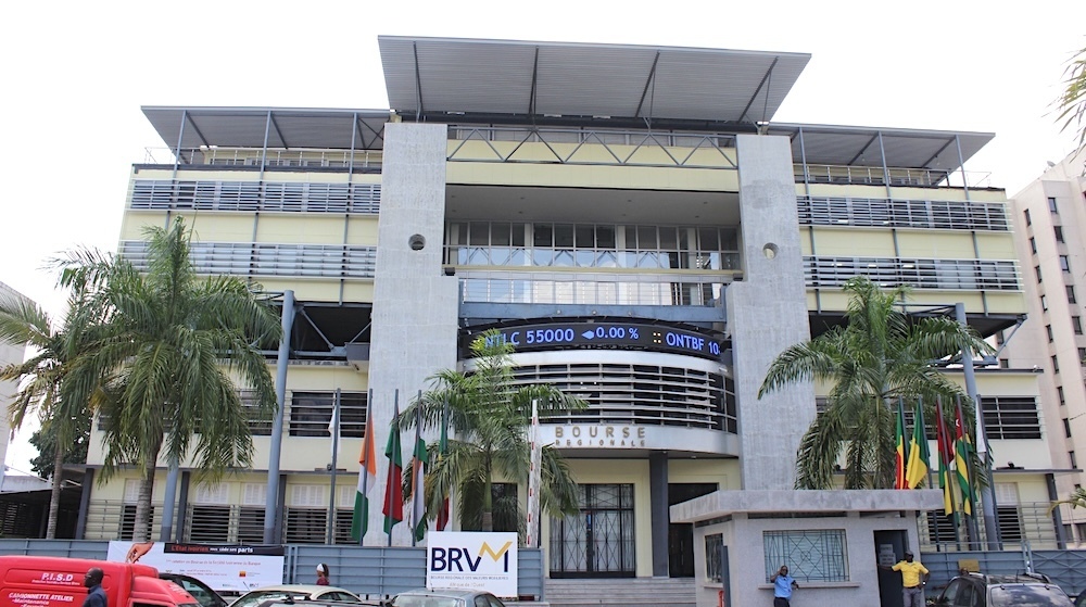 A Abidjan, la Bourse régionale des valeurs mobilières couvre les huit pays de l’Union économique et monétaire ouest-africaine.
