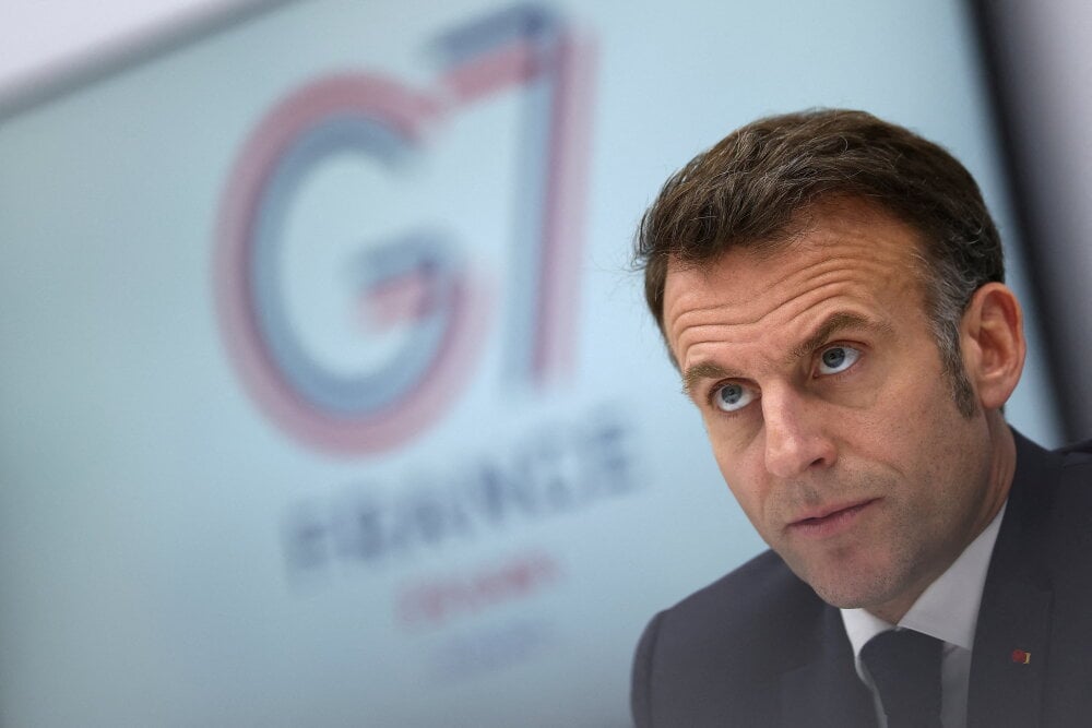 G7 d’Évian : Macron s’improvise médiateur économique entre l