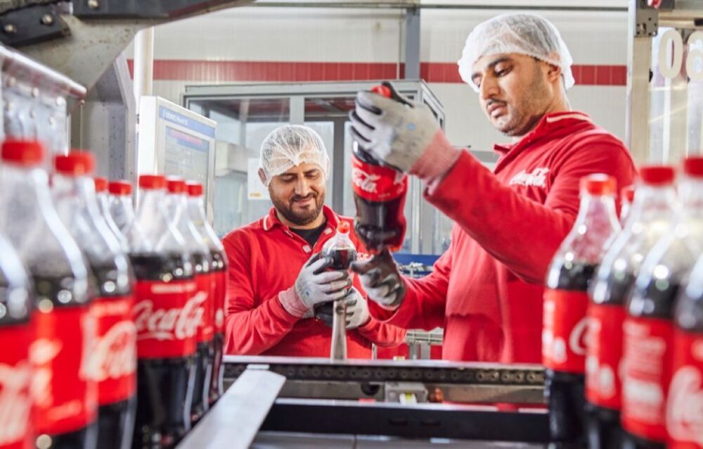 La nouvelle ligne PET de Coca-Cola HBC à Alexandrie peut produire plus de 65 000 bouteilles par heure.