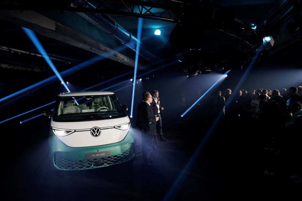 L'ID. Buzz, une nouvelle interprétation du véhicule emblématique de la marque Volkswagen.