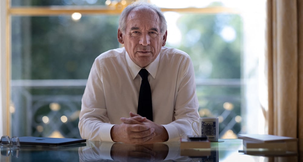François Bayrou à Matignon, en 2025.