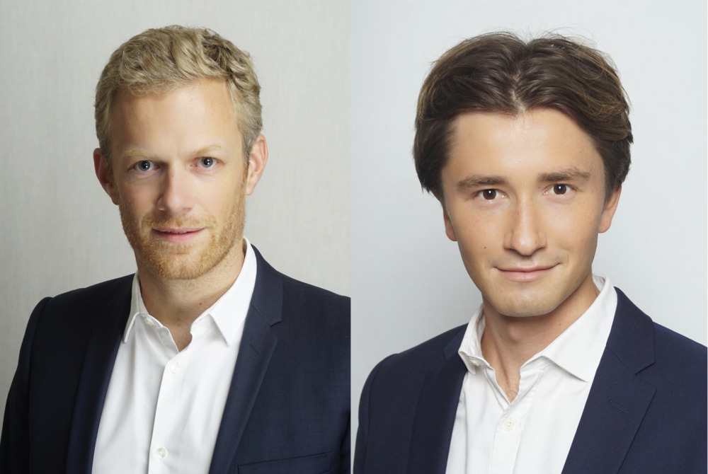 Benjamin Romain et Léo Poupineau