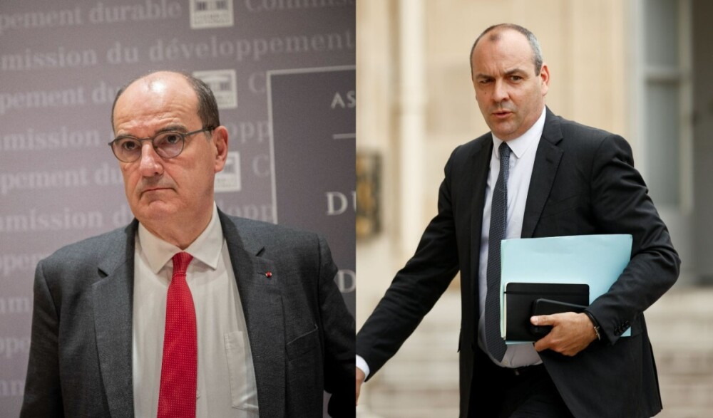 Jean Castex et Laurent Berger.