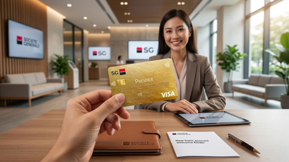 L’offre de bienvenue Société Générale combine prime et réduction sur la première année de compte Sobrio.